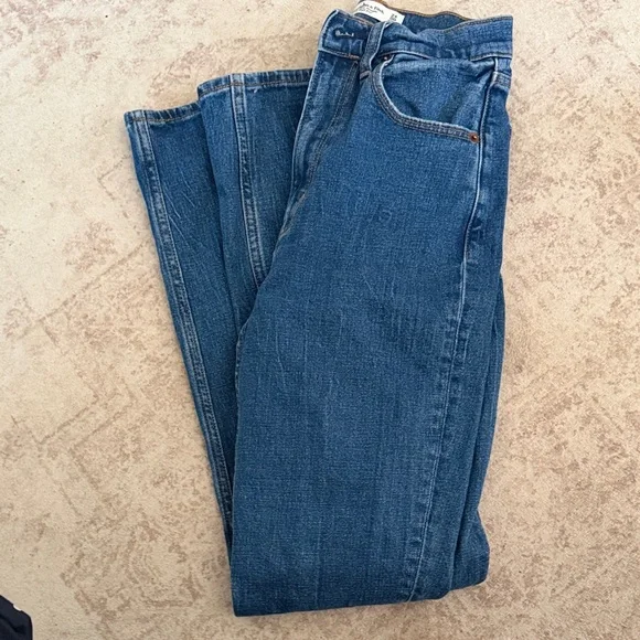 Abercrombie and fitch 90s slim straight ultra high rise jean - Picture 1 of 3